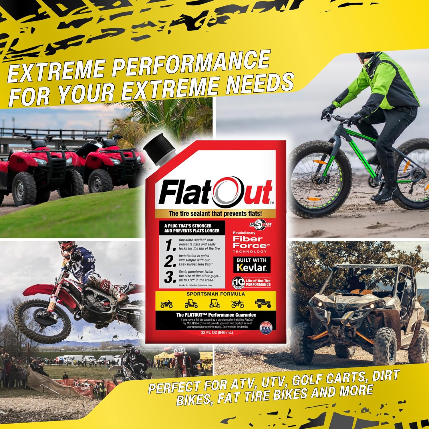 Flat Out Off Road Tire Sealant
