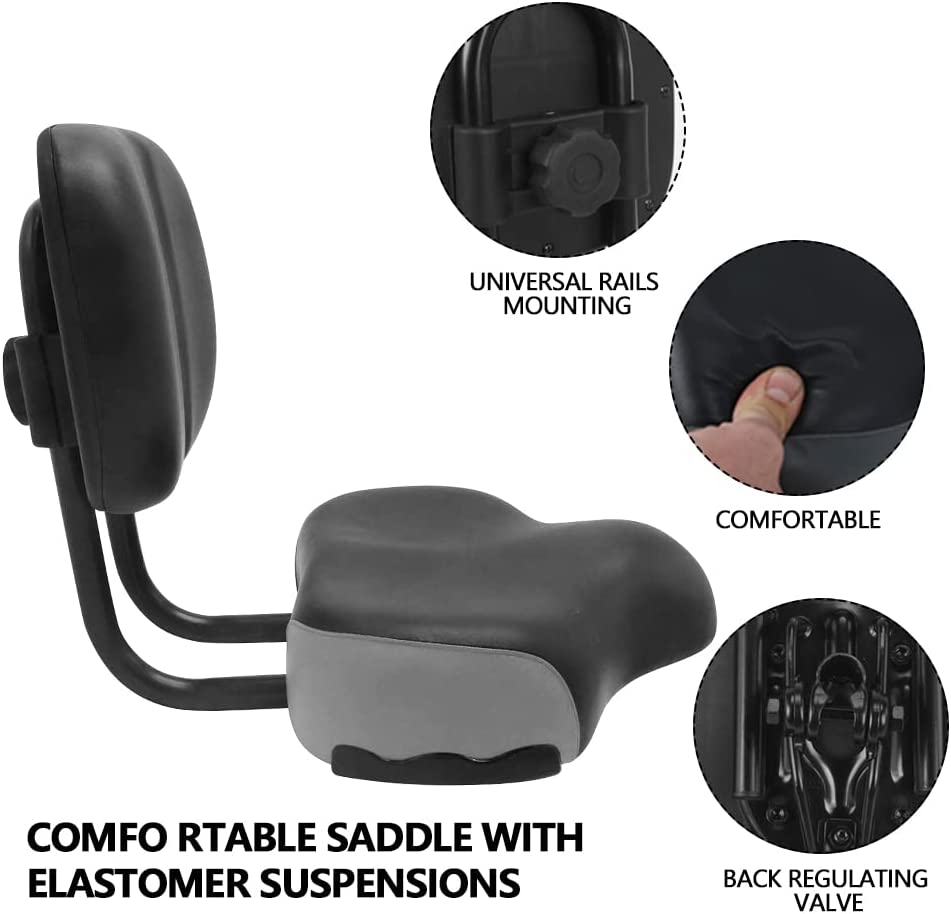 Saddle With Backrest