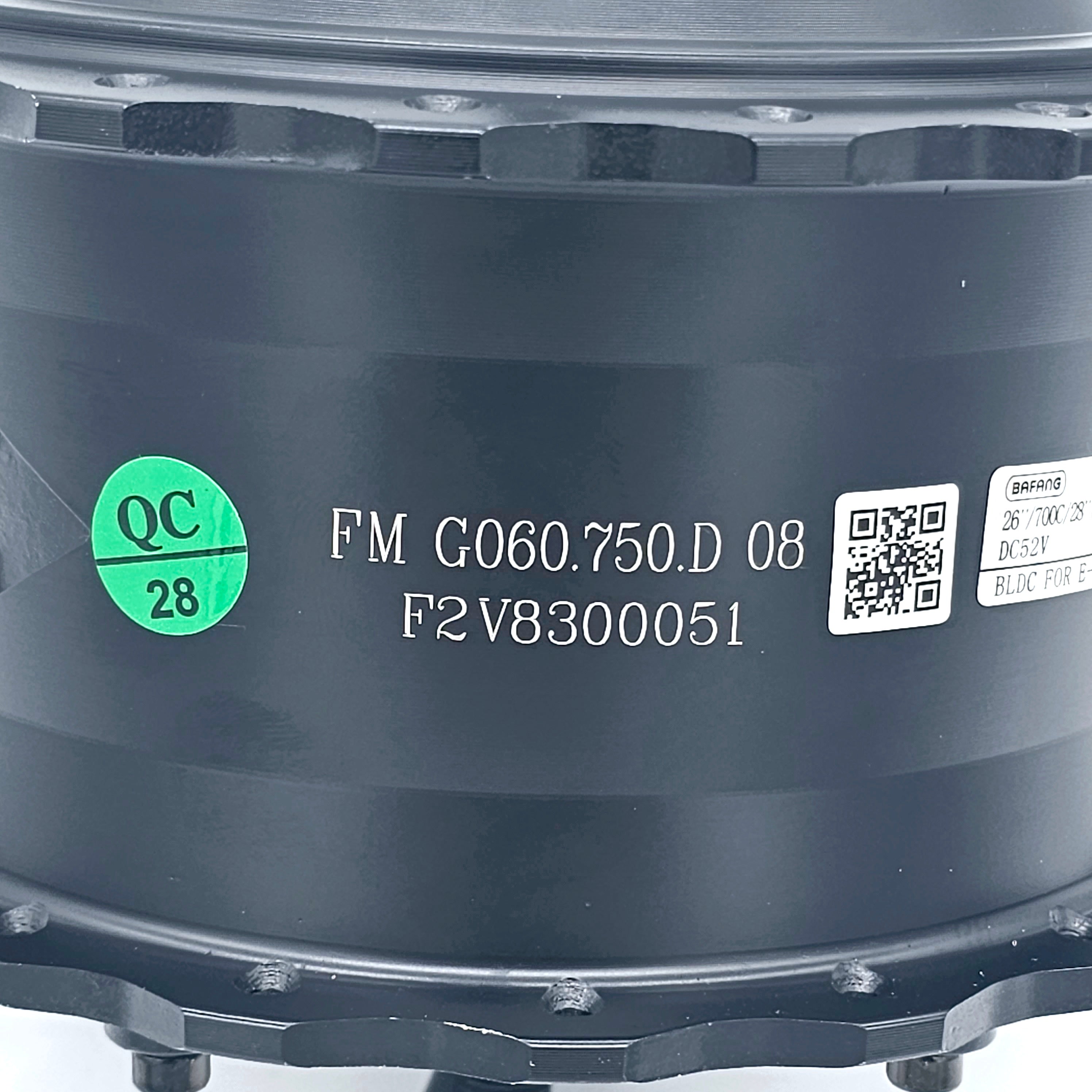 Bafang 52V 750W Motor Front Push Plug