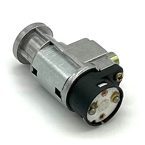 Lock Tumbler and Keys for Seat Tube Battery