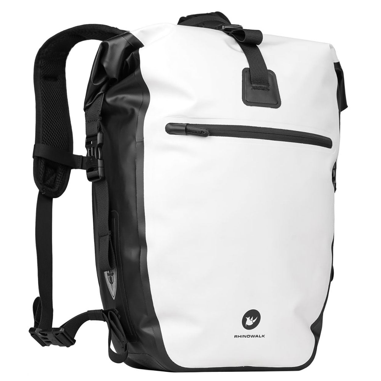 Pannier Backpack 27 L Waterproof Black With White