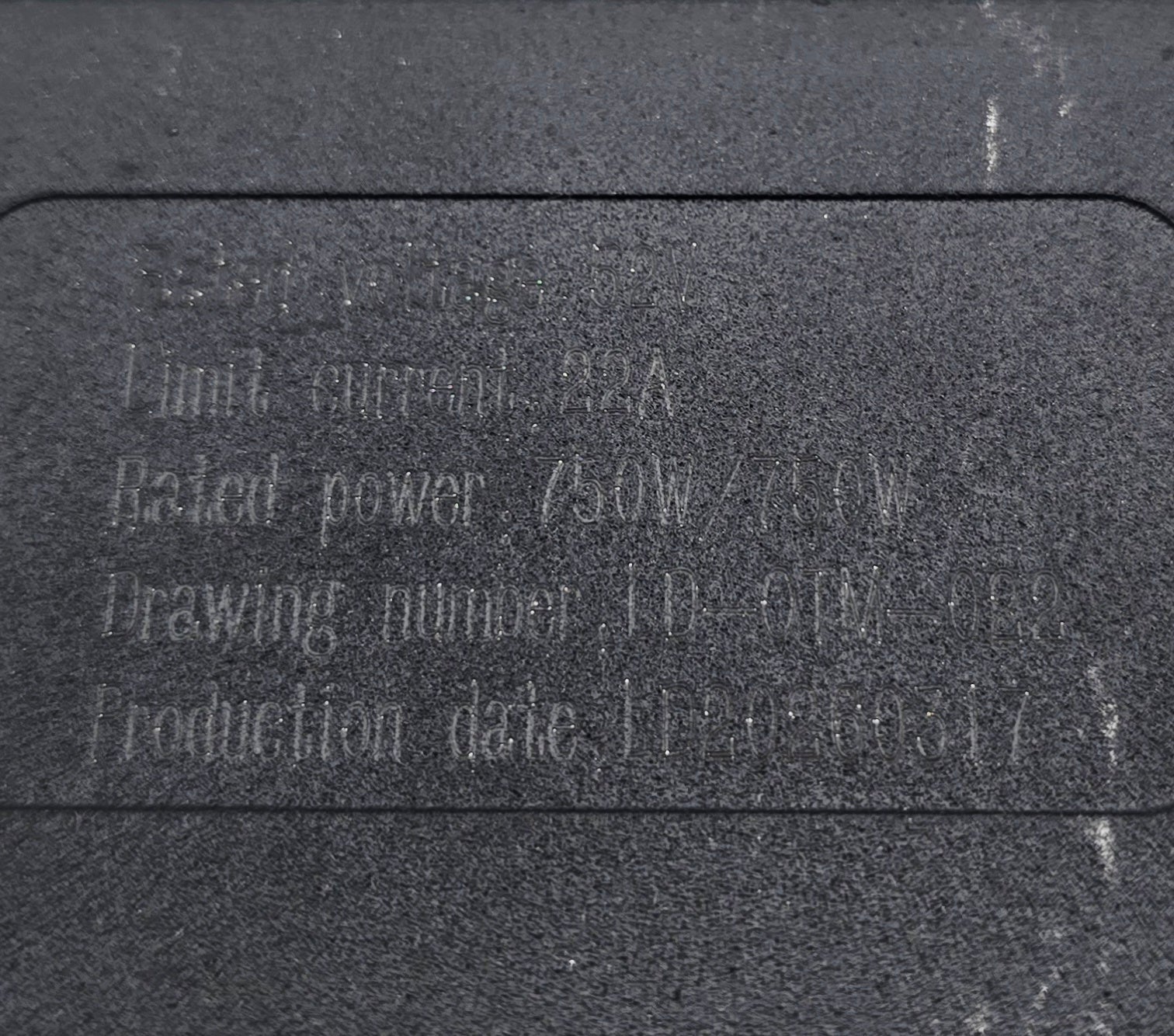 Controlador Super Mammoth Dual Motor 750W 52V T