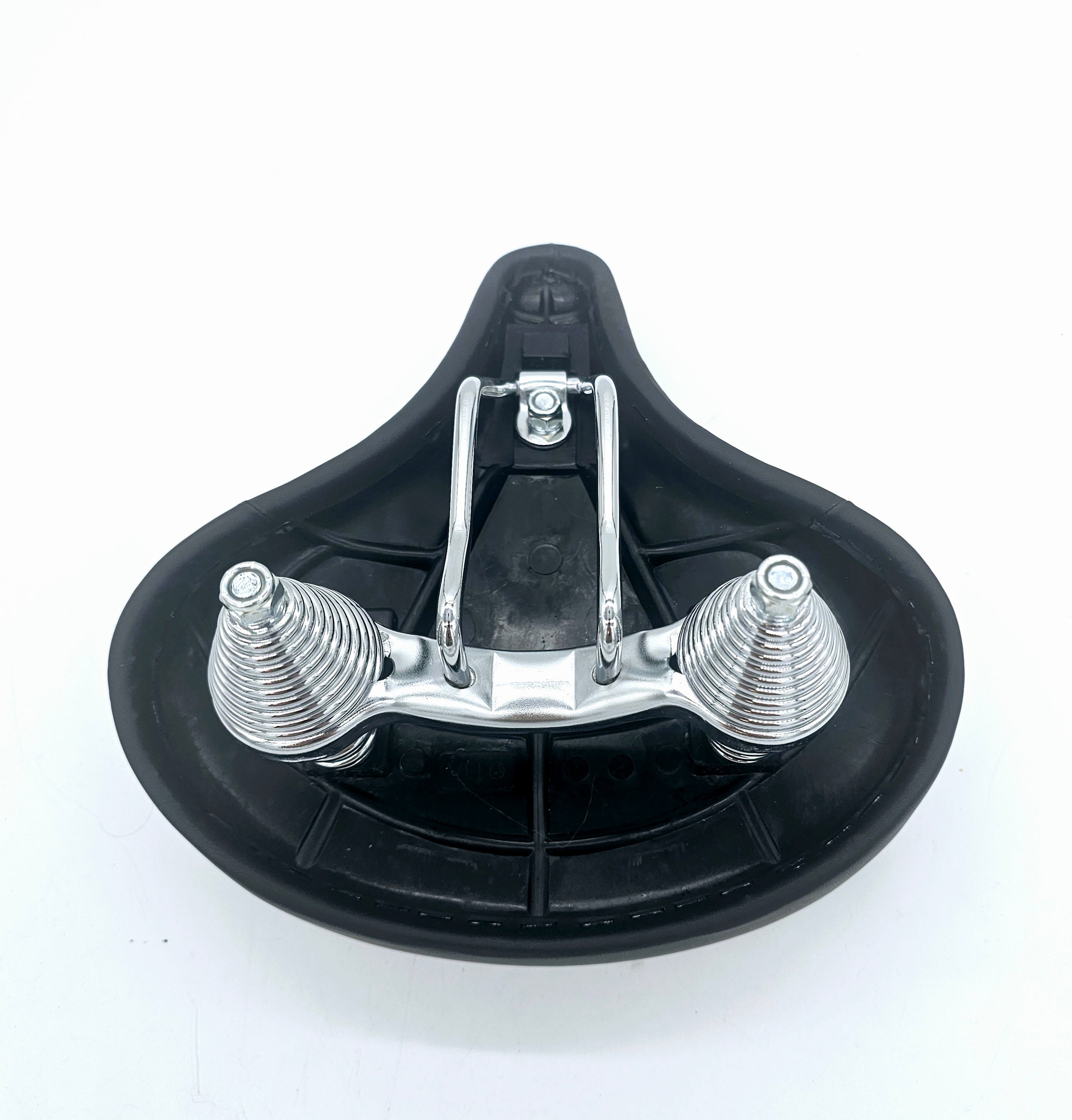 Sillín Grande Velo Asiento Acolchado Negro