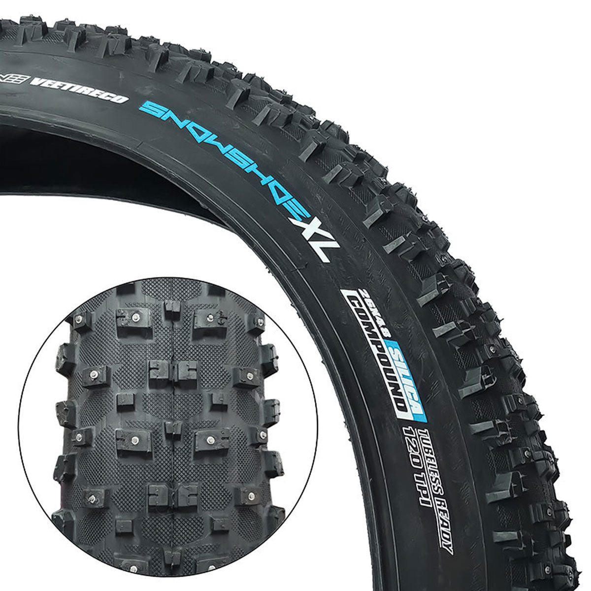 Vee Raquetas De Nieve 26X4.8 Tachonadas